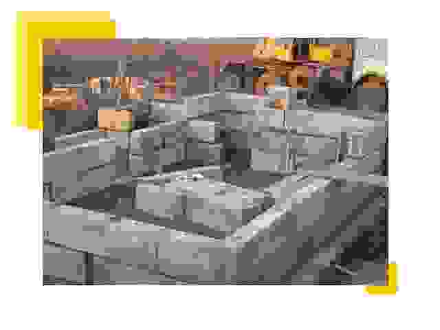 Фундамент сборный в Губкине