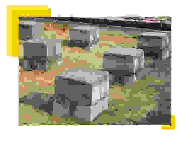 Фундамент столбчатый в Губкине